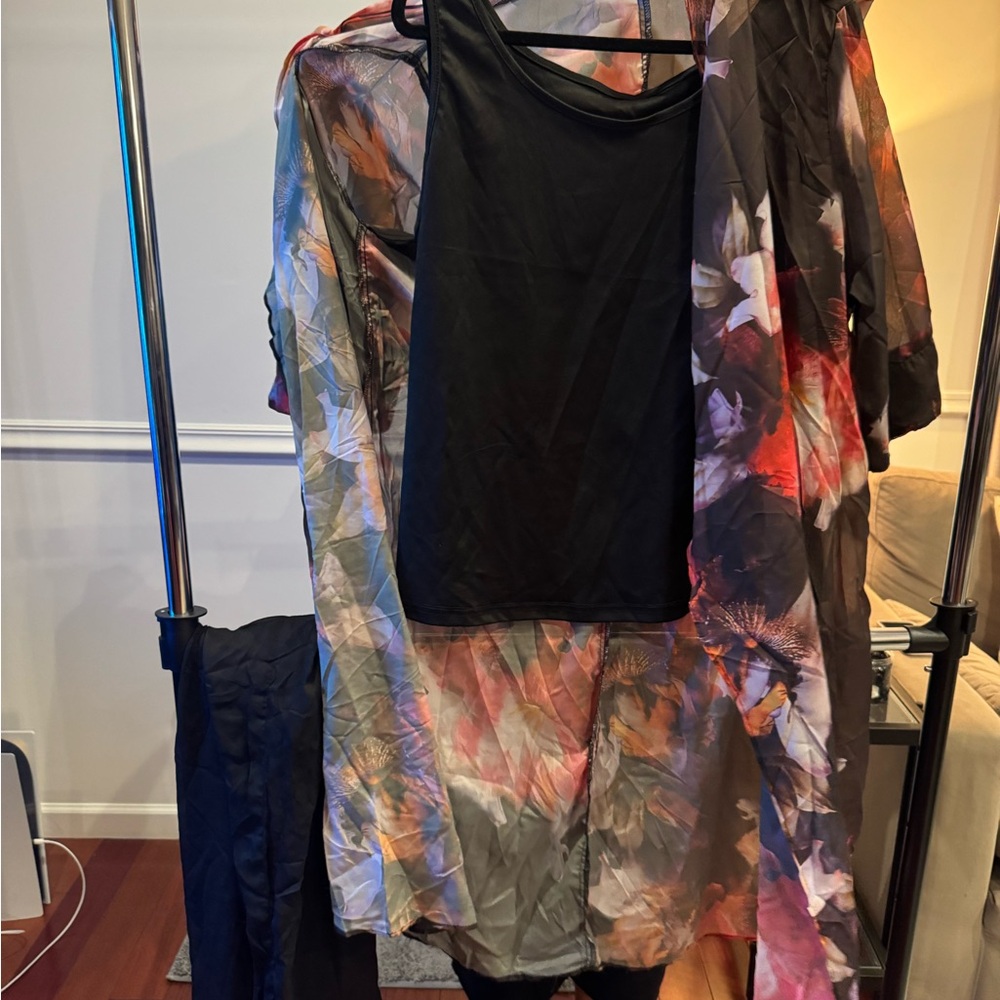 Chic Multicolor Women's Pantsuit